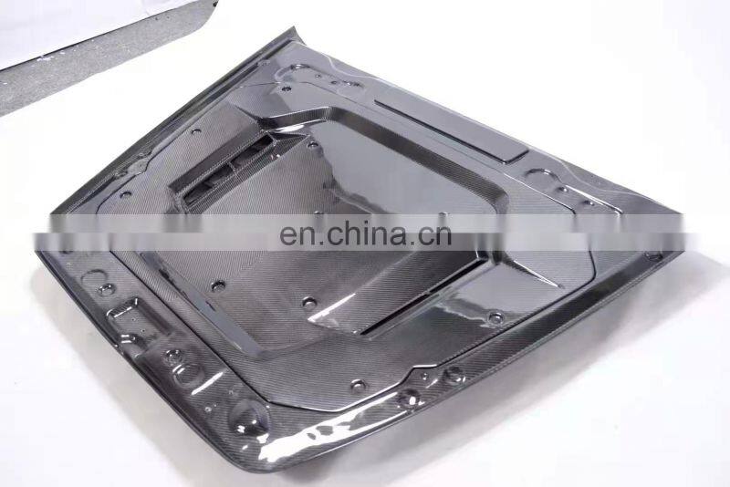 Runde Top Ranking Quality Carbon Fiber Material For Mercedes-Benz G-Class W464 Hood Engine Bonnet Hood