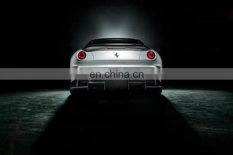 Runde 100% Fitment For Ferarri 599 Upgrade Vorsteiner Carbon Fiber Body Kit Front Bumper Front Lip Rear Bumper Side Skirts Spoil