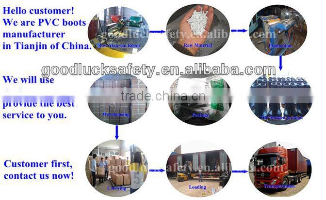 2016 fashion men safety boots ,pvc rain boots for mining working boots