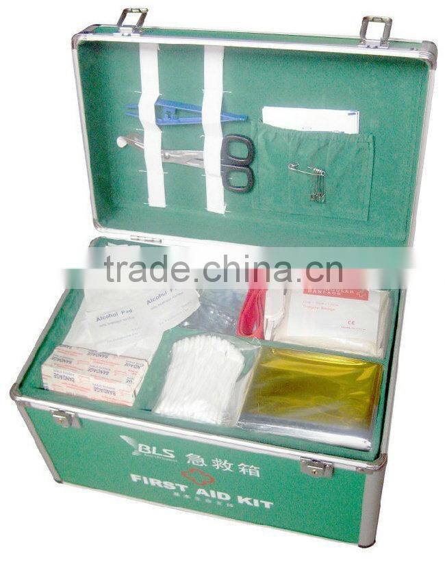 factory portable medical first aid kit box with aluminum