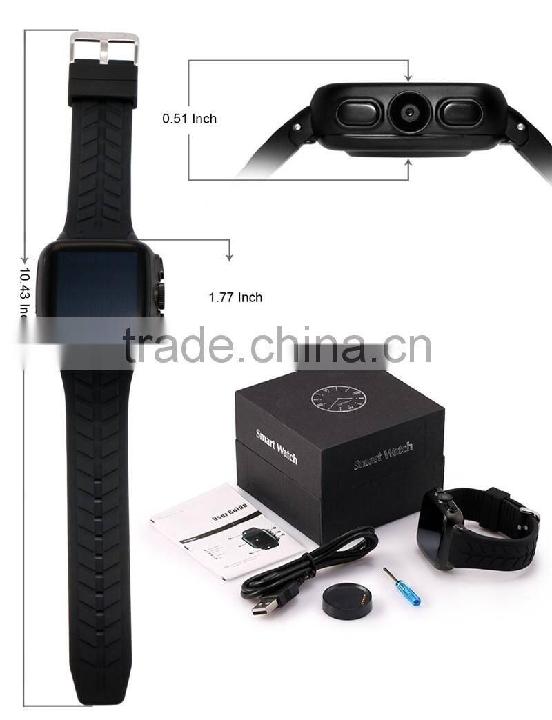 The best sale Bluetooth waterproof watch phone with GPS & Wifi and support SIM card for Q68 Smart Watch of 4.4 Android