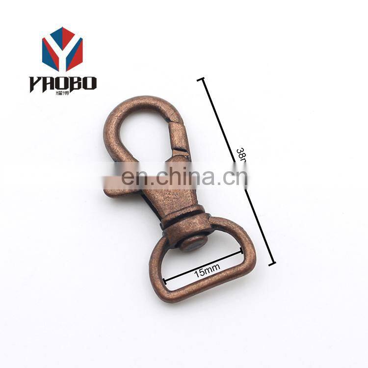 Different Sizes Dog Buckles Metal Swivel Trigger Lobster Clasp Swivell Hook Snap