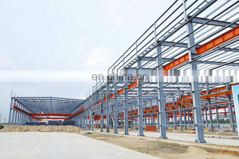 China Cheap Prices Fast Assemble Modern Design Professional Manufactured Steel Structure Poultry Warehouse Building