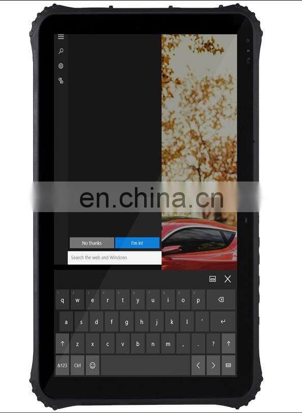128gb OEM 12 inch rugged tablet Z8350 GPS Vehicle Explosion-proof waterproof Tablet Win10 industrial Rugged Tablet Pc