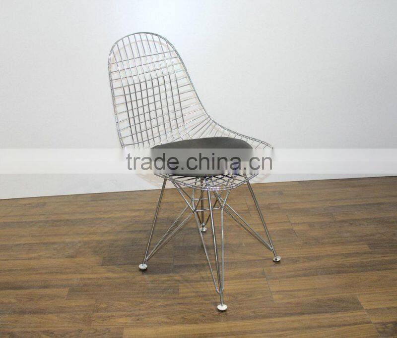 DKR wire chair dining room modern metal chair