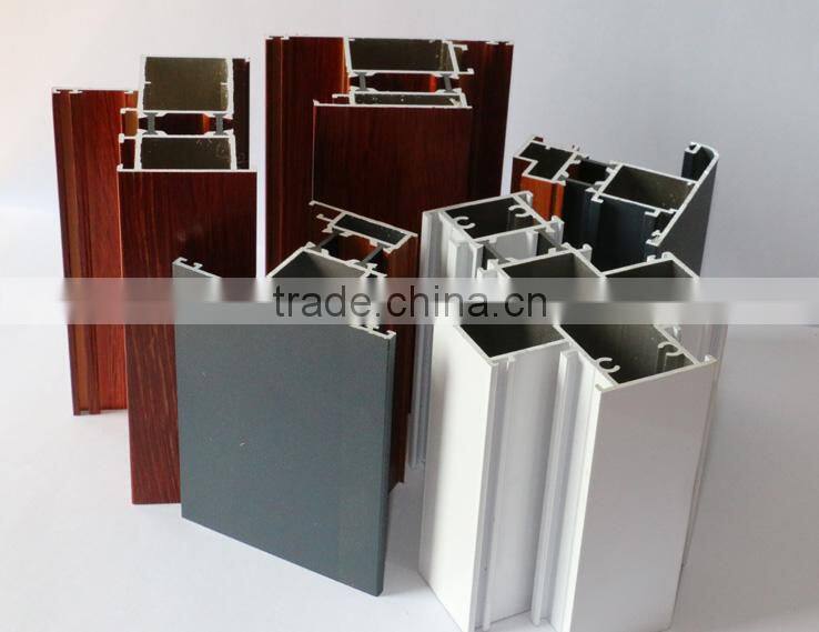 extruded aluminum profile for windows frame High Quality