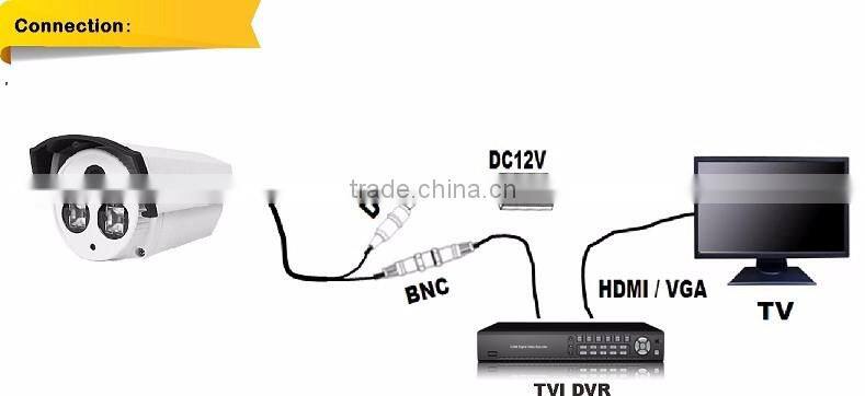120dB Starlight & WDR TVI 1080P Sony 290 2MP 4.0mm Fixed Lens Night Vision Bullet TVI CCTV Security Camera