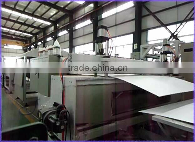 PP PE PC Hollow Sheet Corrugated Plastic Board extrusion machine