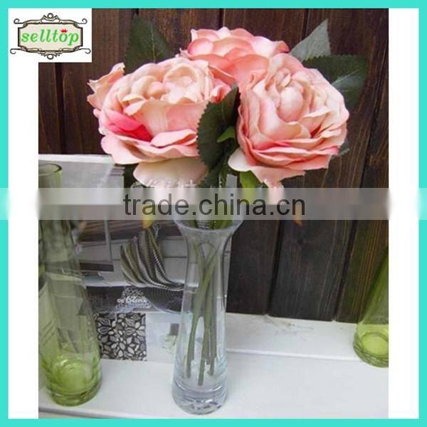 28cm single stem silk artificial rose flower