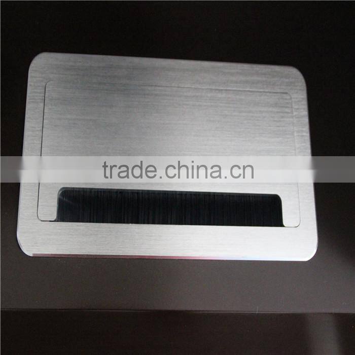 BW-T645 Flip Up AC Inlet Socket / Aluminum Desk Socket