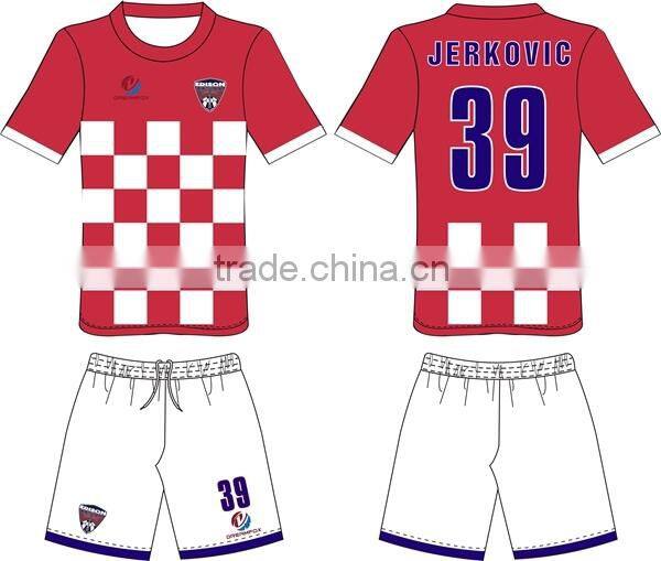 new design 2015/2016 football jersey for kids, football jersey set