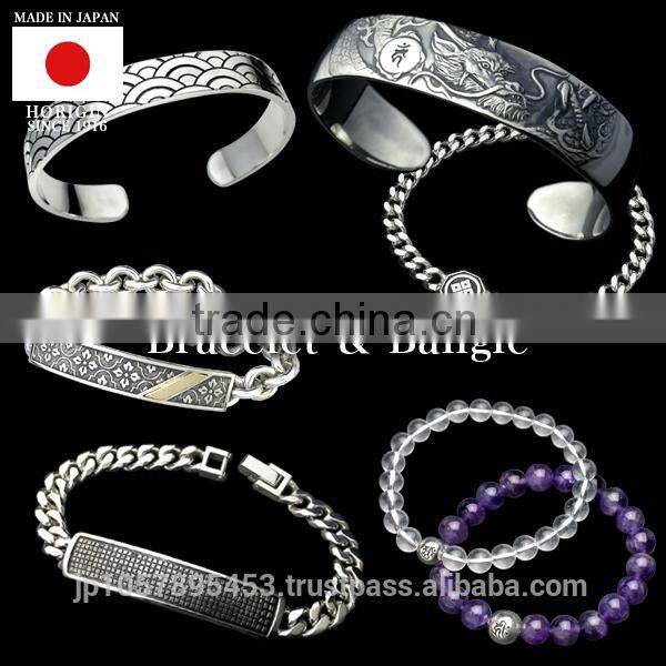 Luxury and Premium Gold and Silver self rescue bracelet made in japan for Fashionable , Other Bracelets also available