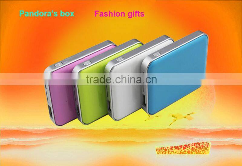 To high quality mirror Portable power bank rechargeable 2200mah