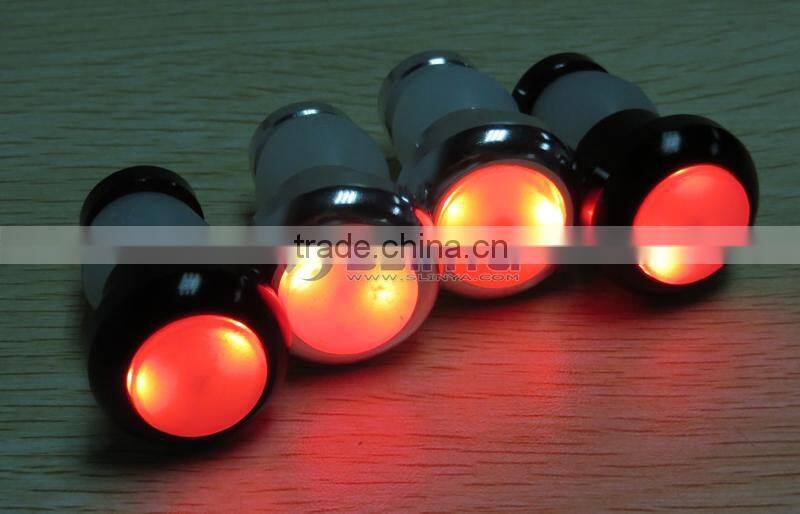 Fit 16 to 23mm Tube Red LED Waterproof Bicycle Warning Bike Handlebar Light