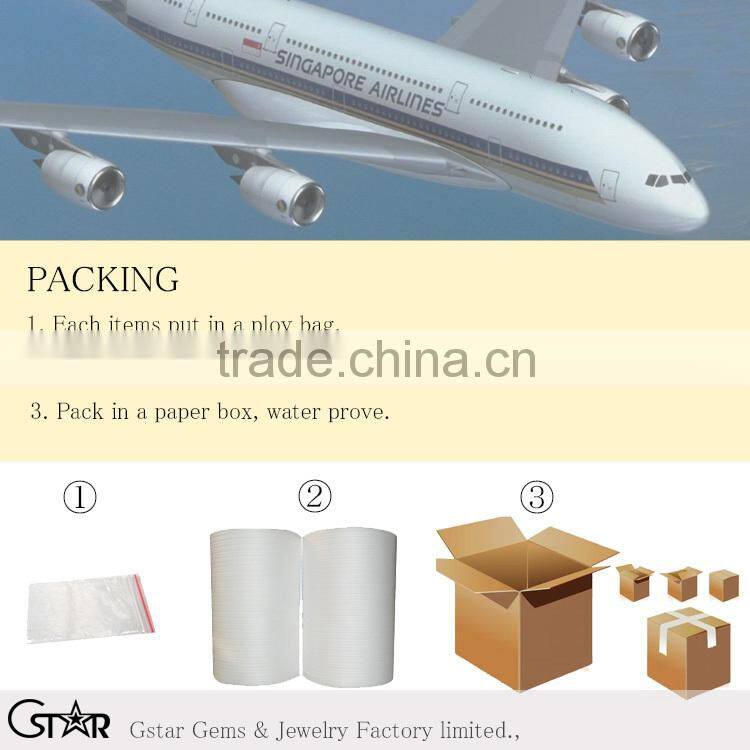 925 Sterling Silver Muilti Color Clip on Earring A quality clear Genuine tourmaline