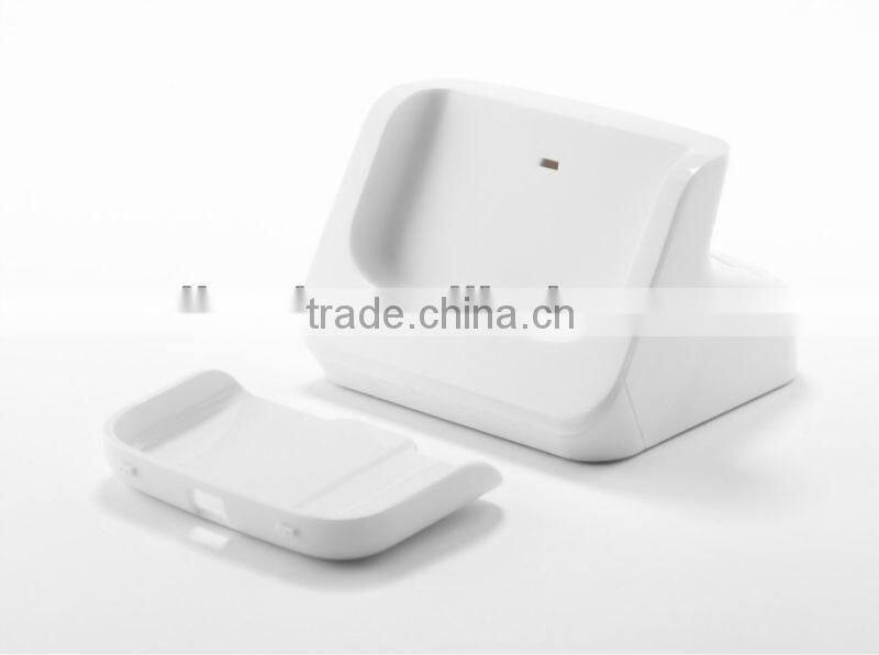 galaxy s4 charger with 2nd battery slot with Audio and Detachable Case Plate / Sync and Charge function