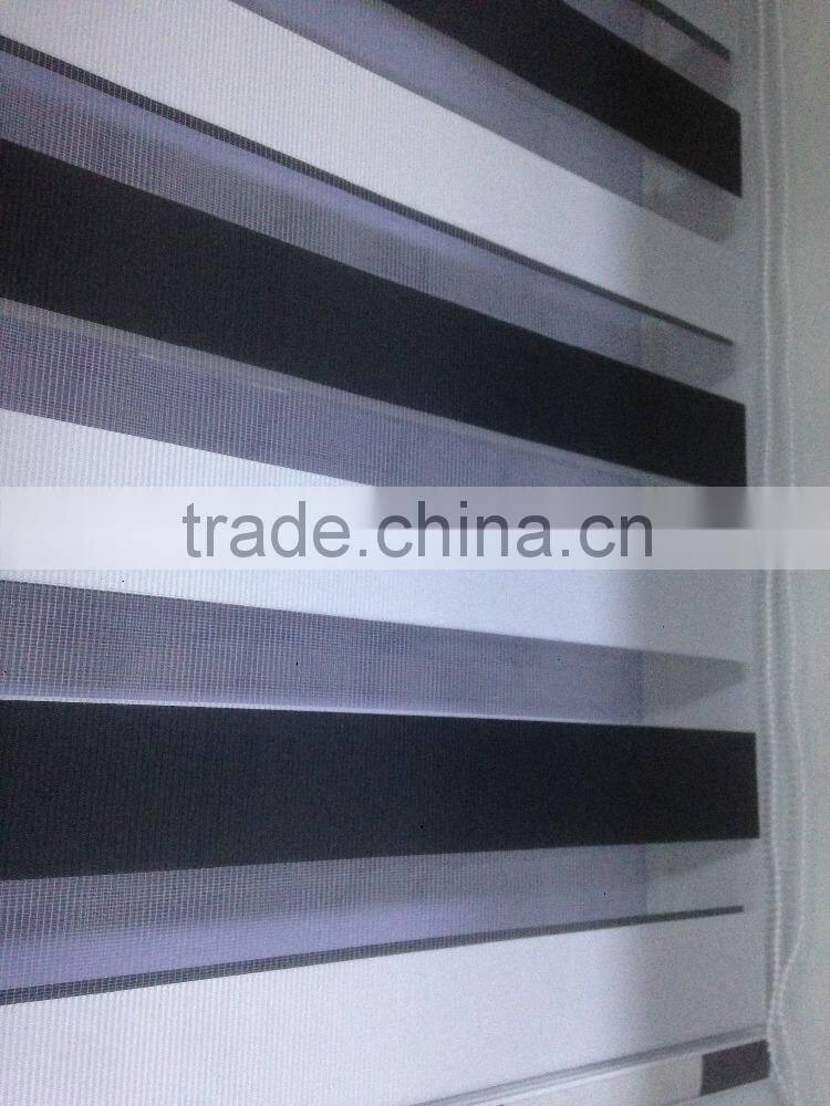 Wholesale 100% polyester material roller type zebra blinds fabric