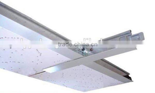 Good quality suspended gypsum ceiling t grid/t bar with factory price