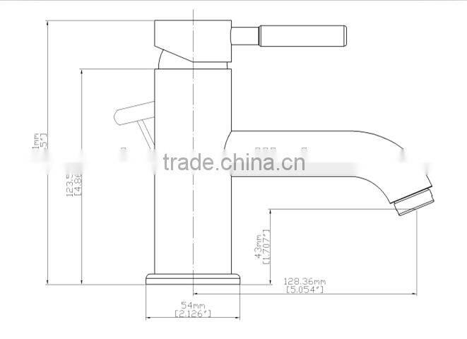 Brass sedal faucet cartridge ceramic 35mm for bathroom faucet