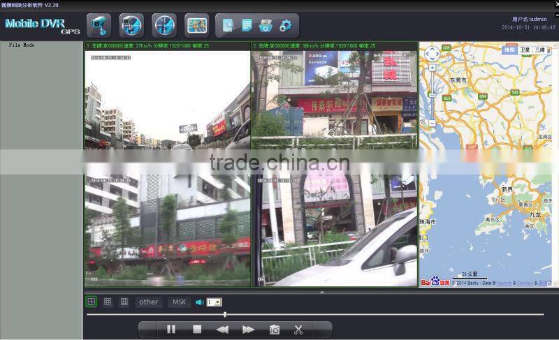 Factory Direct 2014 New Design 4 Ch Hdd Mobile Dvr With Gps 3g Function Optional