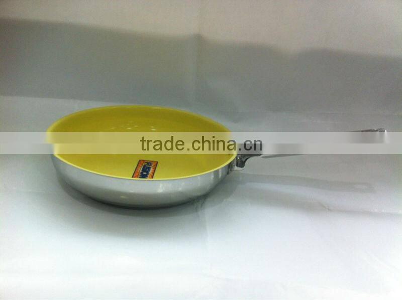 Colorful 304 stainless steel non stick cookware