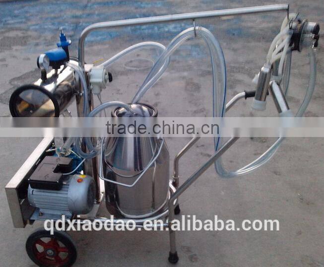 Portable single milking machine, cow milk machine, goat milker