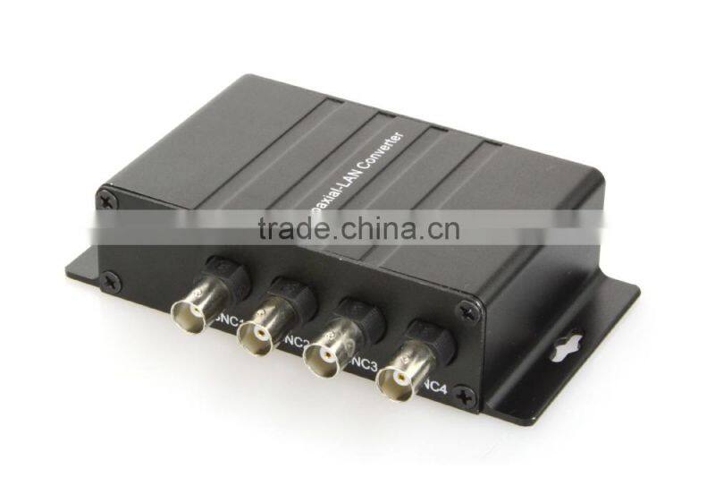 4 BNC Ports-10/100M EOC Converter