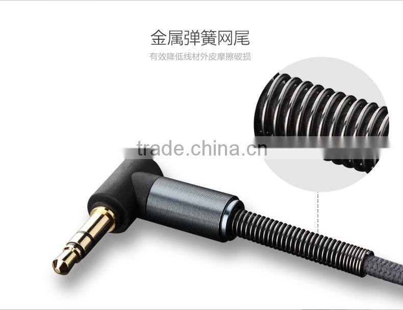 ROCK 3.5mm Audio Cable Y Splitter For iPhone for Android Mobile Phone Fashion 0.3m Audio Video Cable MT-5366