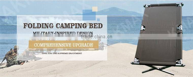 Portable army folding bed outdoor bed