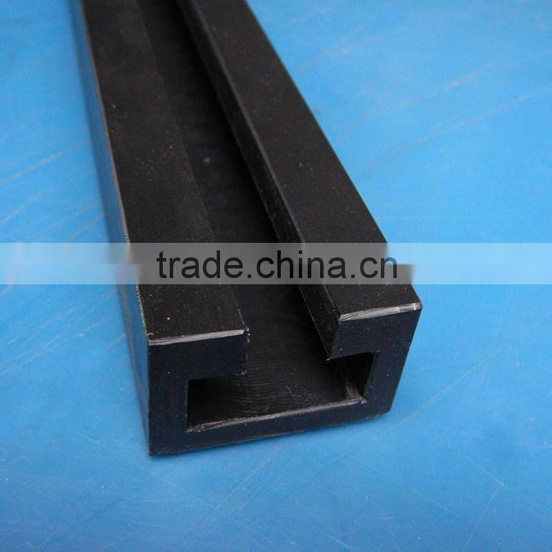 Machinable customize rail mc nylon plastic chain guide