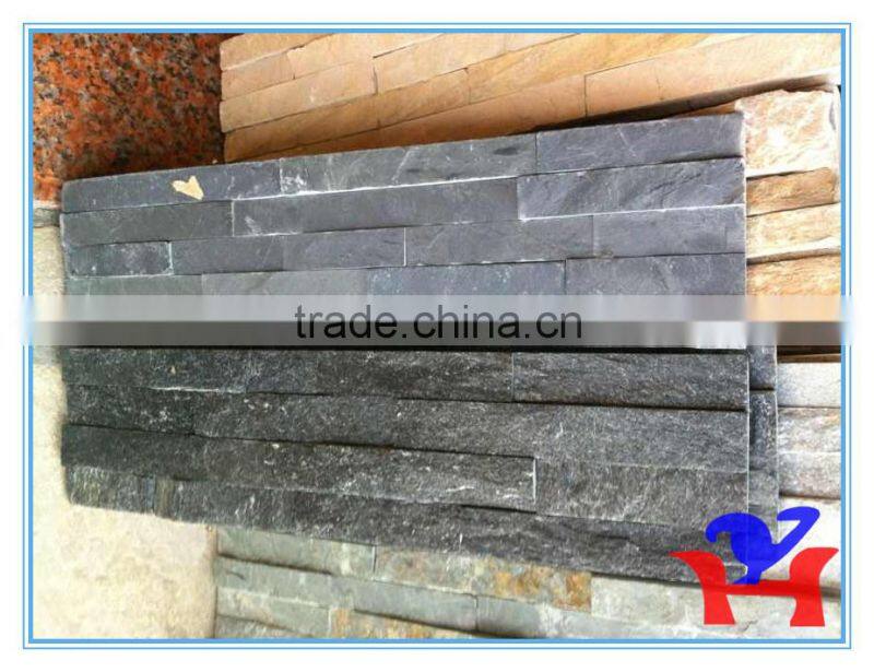 Pure Black Cultured stone