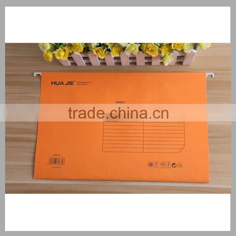 Plastic A4 FC suspension files with index tabs paper hanging file folder