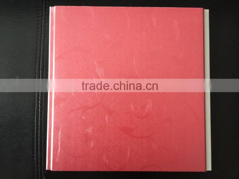 pvc wooden design wall panel popular in INDIA