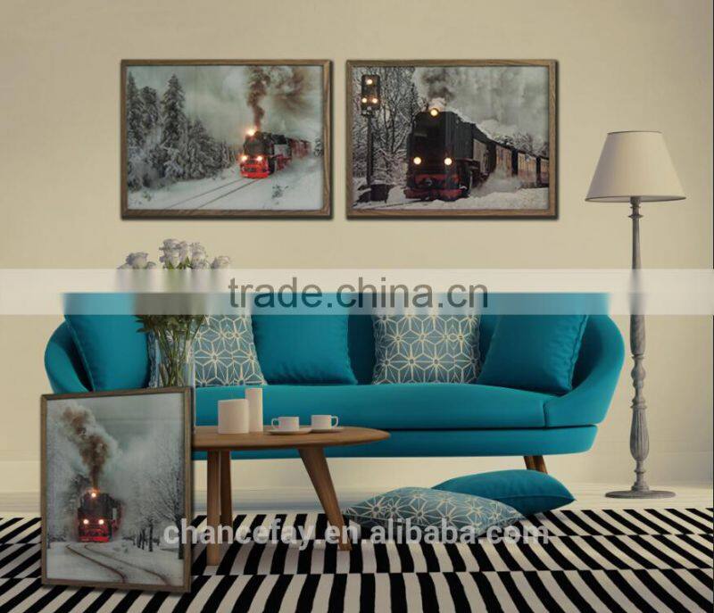 LED wall decor Modern Wall Art living room decoration LED family design