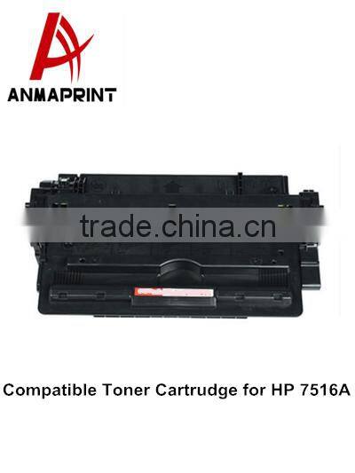 Factory Sale toner cartridge compatible for HP Q7516A