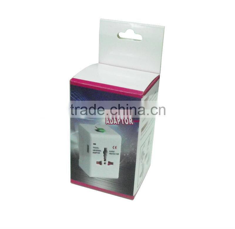 Worldwide US/EU/AU/UK Travel Adapter Plug Korea