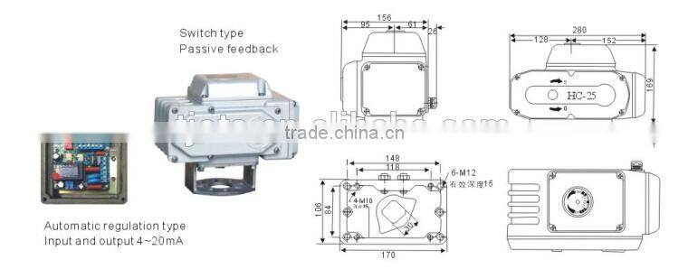 (BV-MZ-007)pneumatic actuated butterfly valve