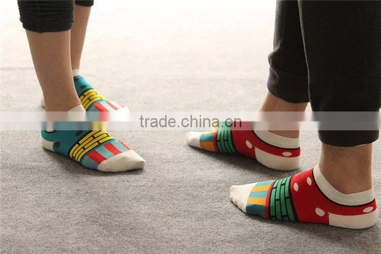 unisex gender ankle socks cute casual socks various type customized couples socks