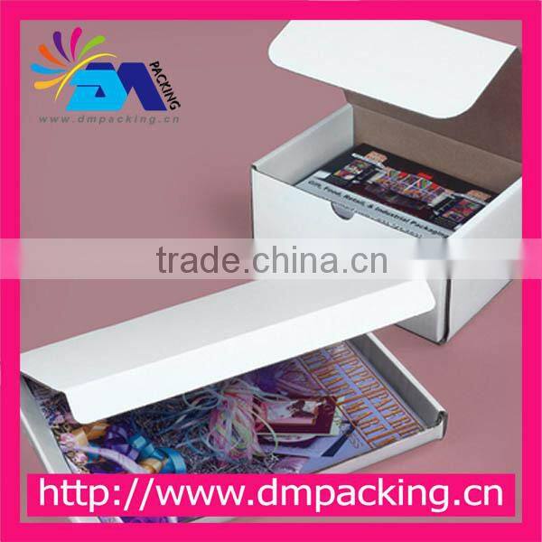 white one layer corrugated box