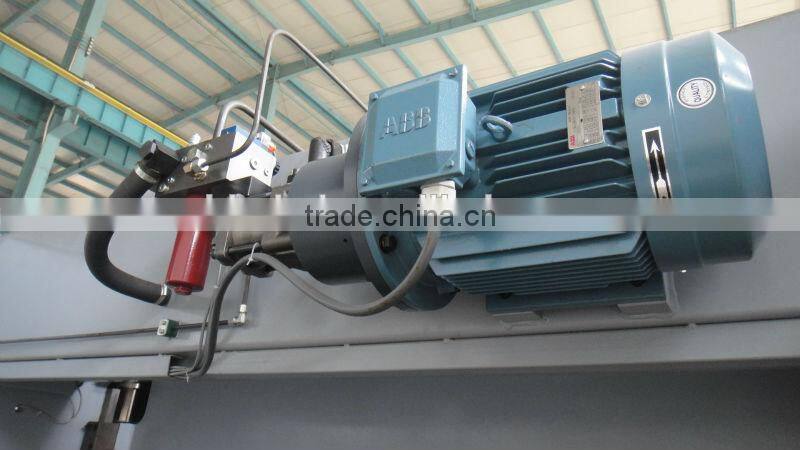 OEM SERVICE PROVIDED FRONT SUPPORT ELECTRO HYDRAULIC SYNCHRONIZED CNC PRESS BRAKE MACHINE WITH HIGH QUALITY AND HIGH EFFICIENCY