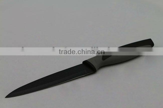anti-slip handle utility knife with non-stick coating