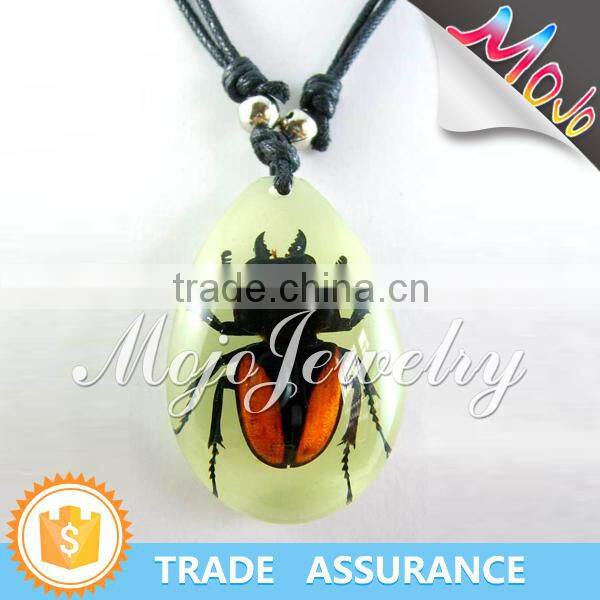 Online Fashion Jewelry Fancy Insect Pendant Necklace