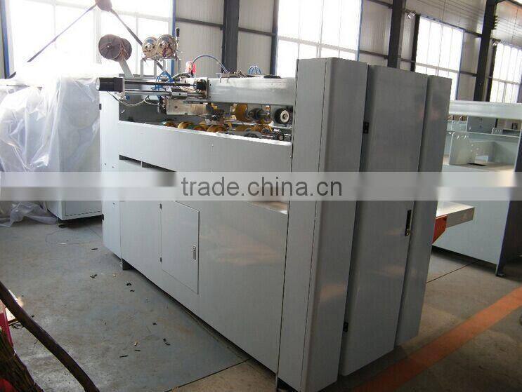 double chip high-speed semi-automatic carton box stitching machine