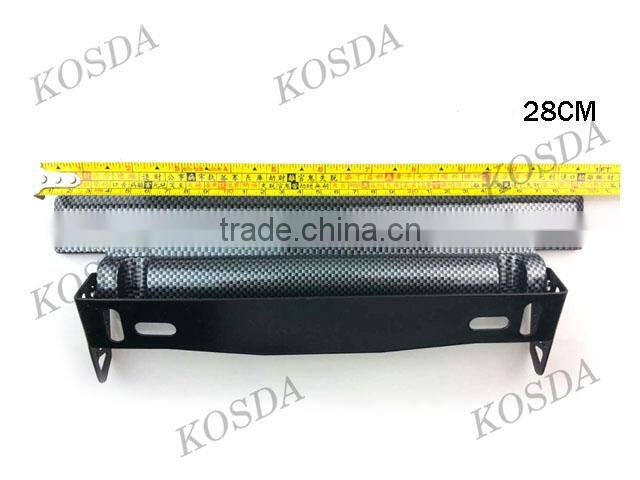 Car Accessories Blue/Red/Gold/Silver/Black/Purple Aluminum License Plate Frame