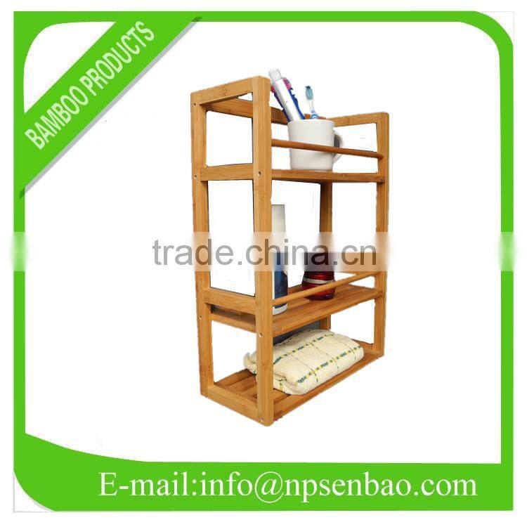Bamboo bathroom racks, towel rack, shoes rack