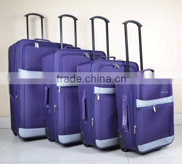 factory job lot eva trolley luggage set 4pcs
