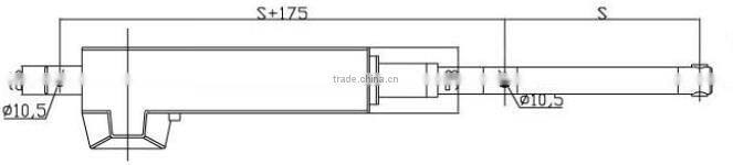 Linear Actuator RE-M-3 8000N