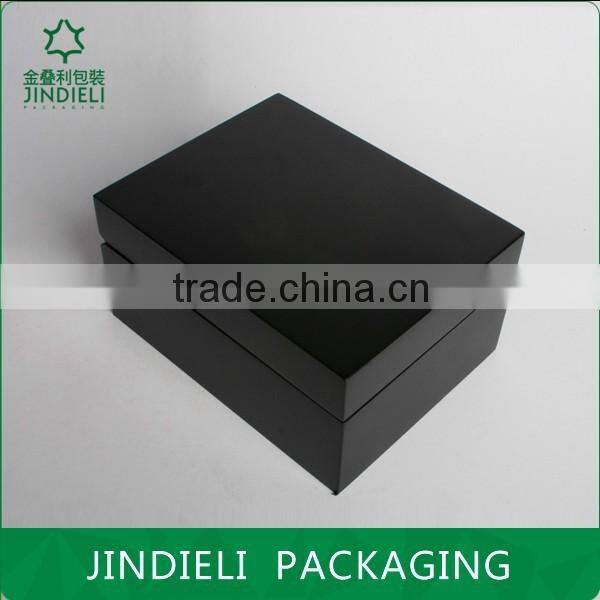 Custom luxury branded single leather watch box