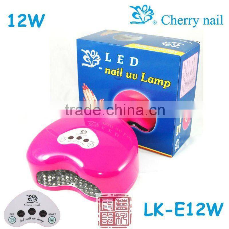 LK-E12W UV lamp for nail dry curing led lamp for gel nails