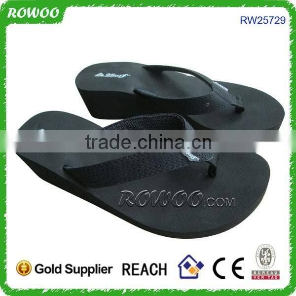 Wholesale China Cheap custom scream eva slipper woman,wedge flip flop woman